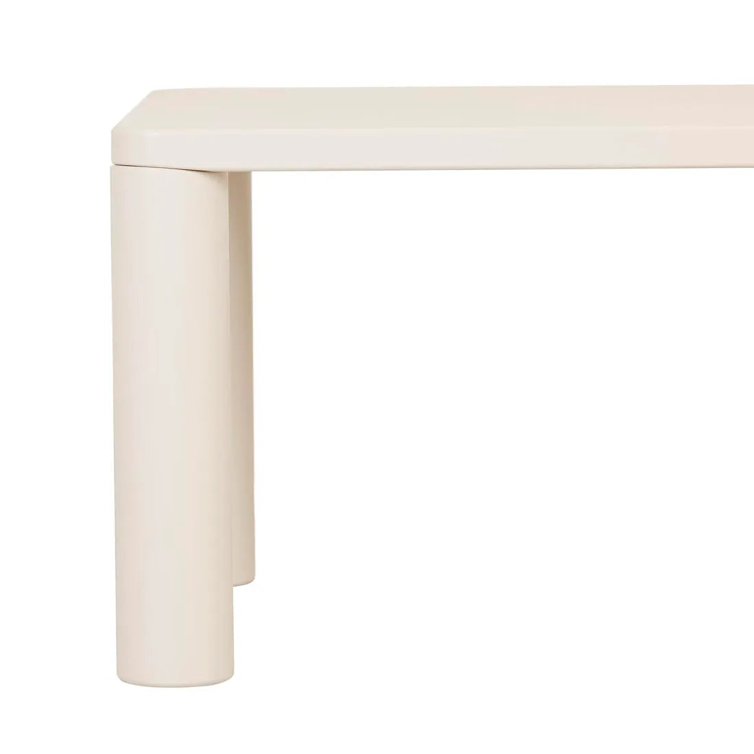 Frankie Dining Table 2000mm Gloss Fossil