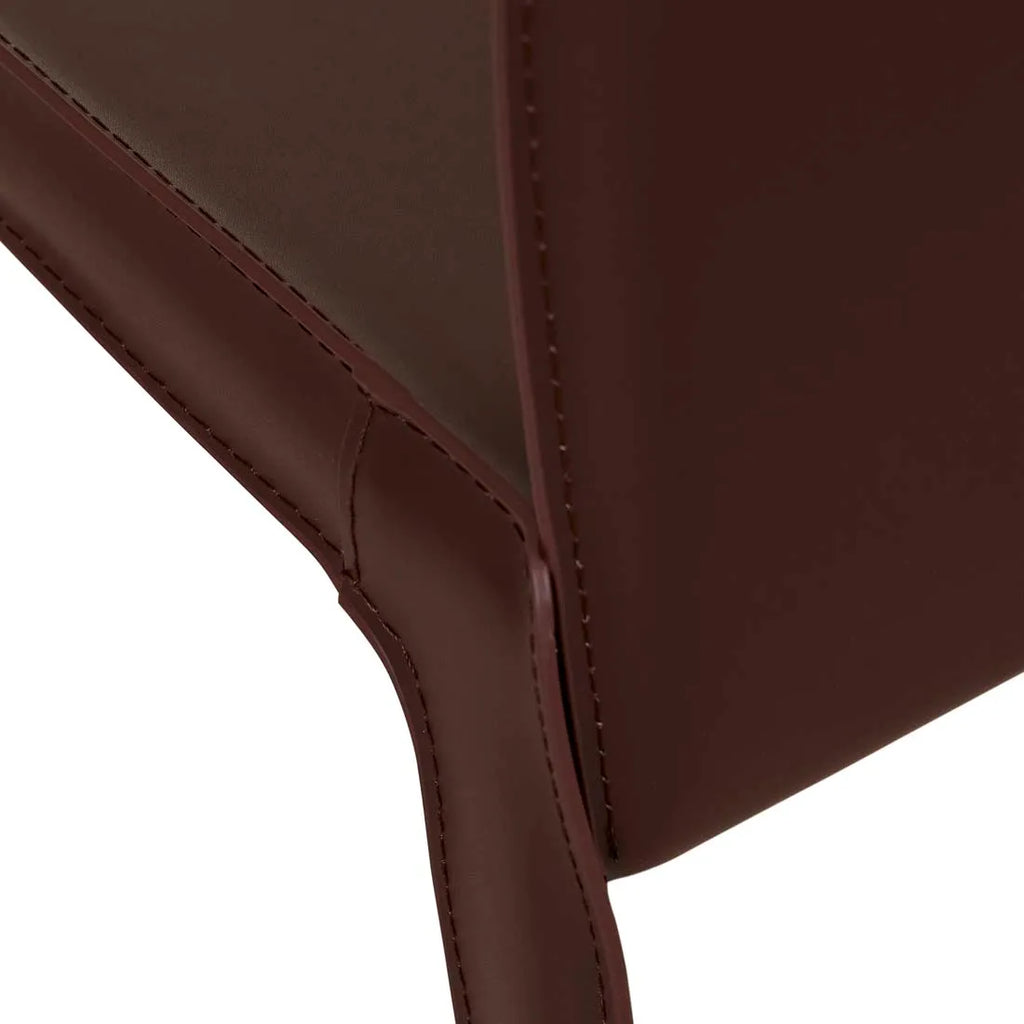 Carlo Dining Chair Burgundy