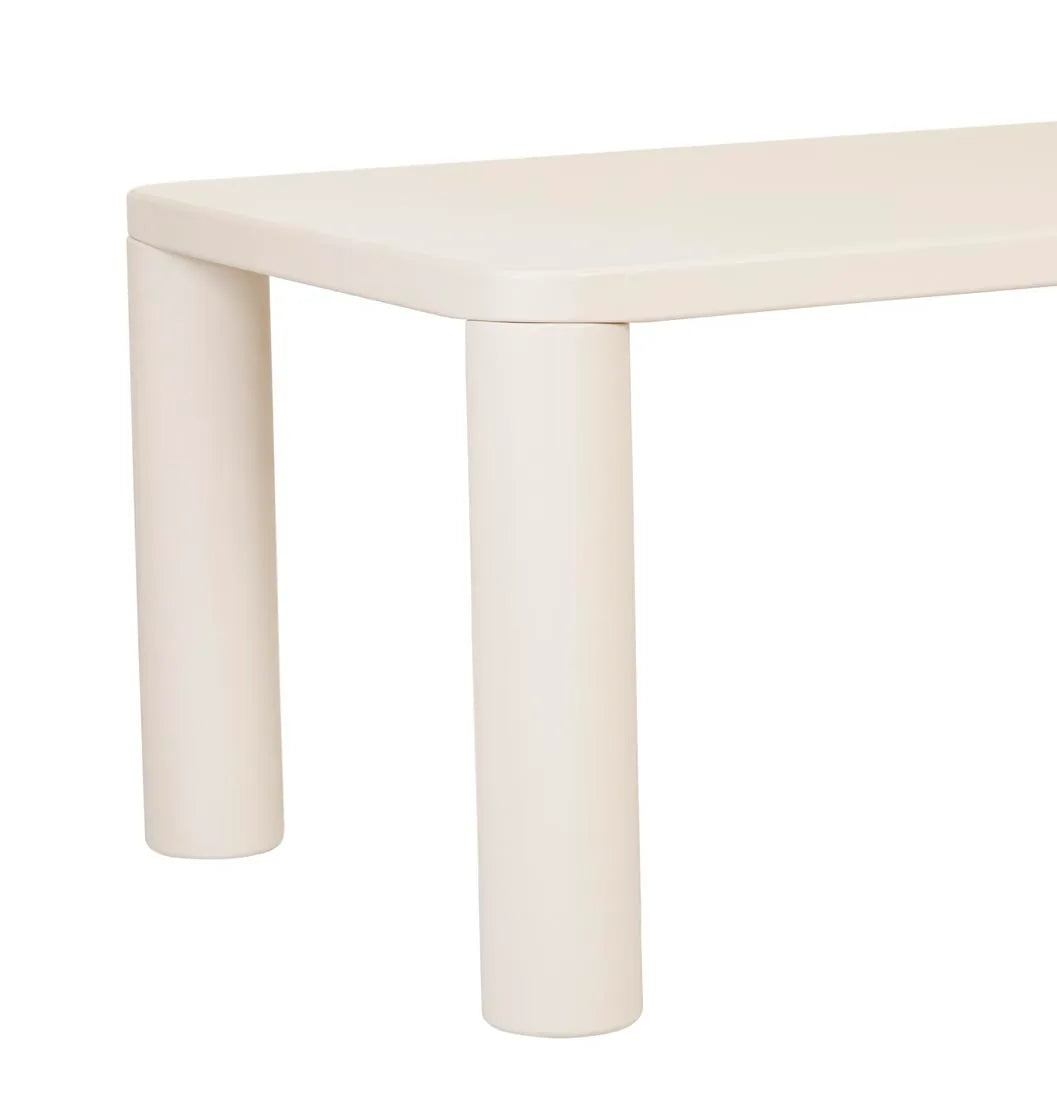 Frankie Dining Table 2400mm Gloss Fossil