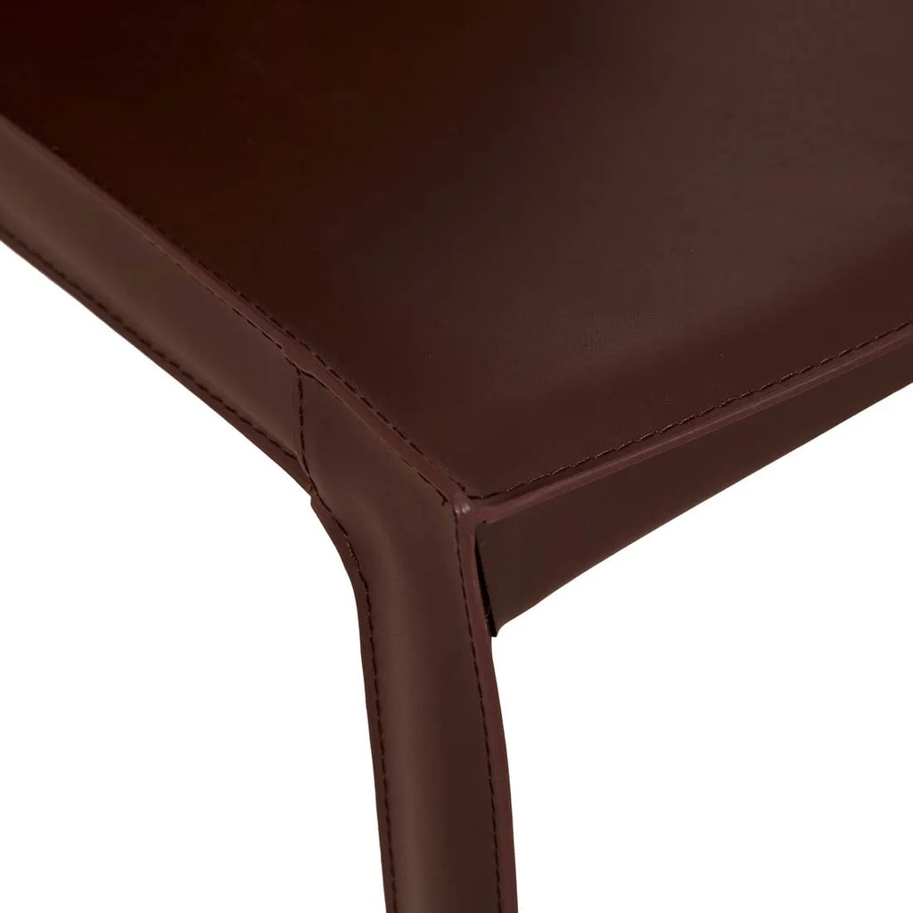 Carlo Dining Chair Burgundy