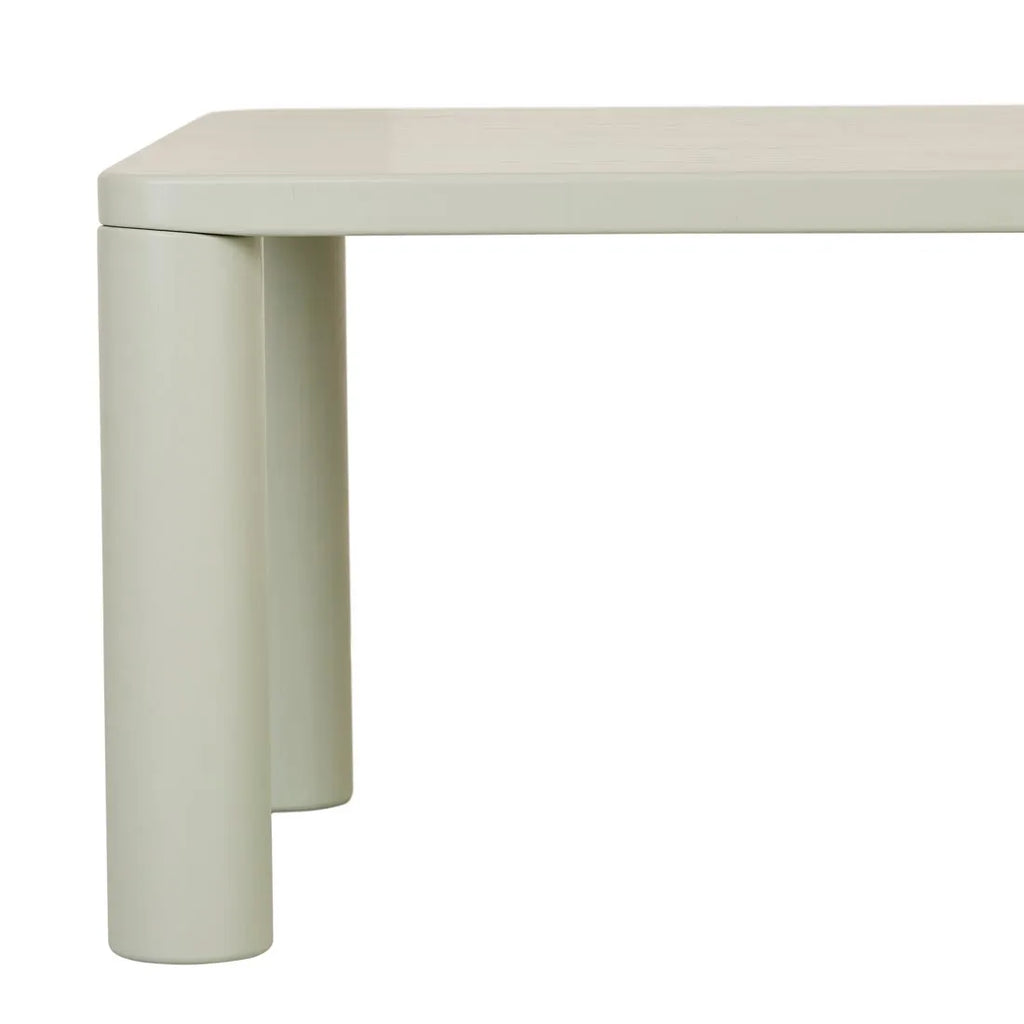 Frankie Dining Table 2400mm Gloss Sage