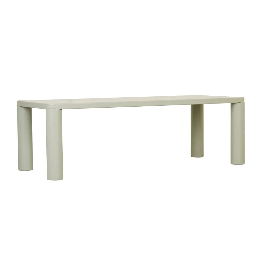 Frankie Dining Table 2400mm Gloss Sage