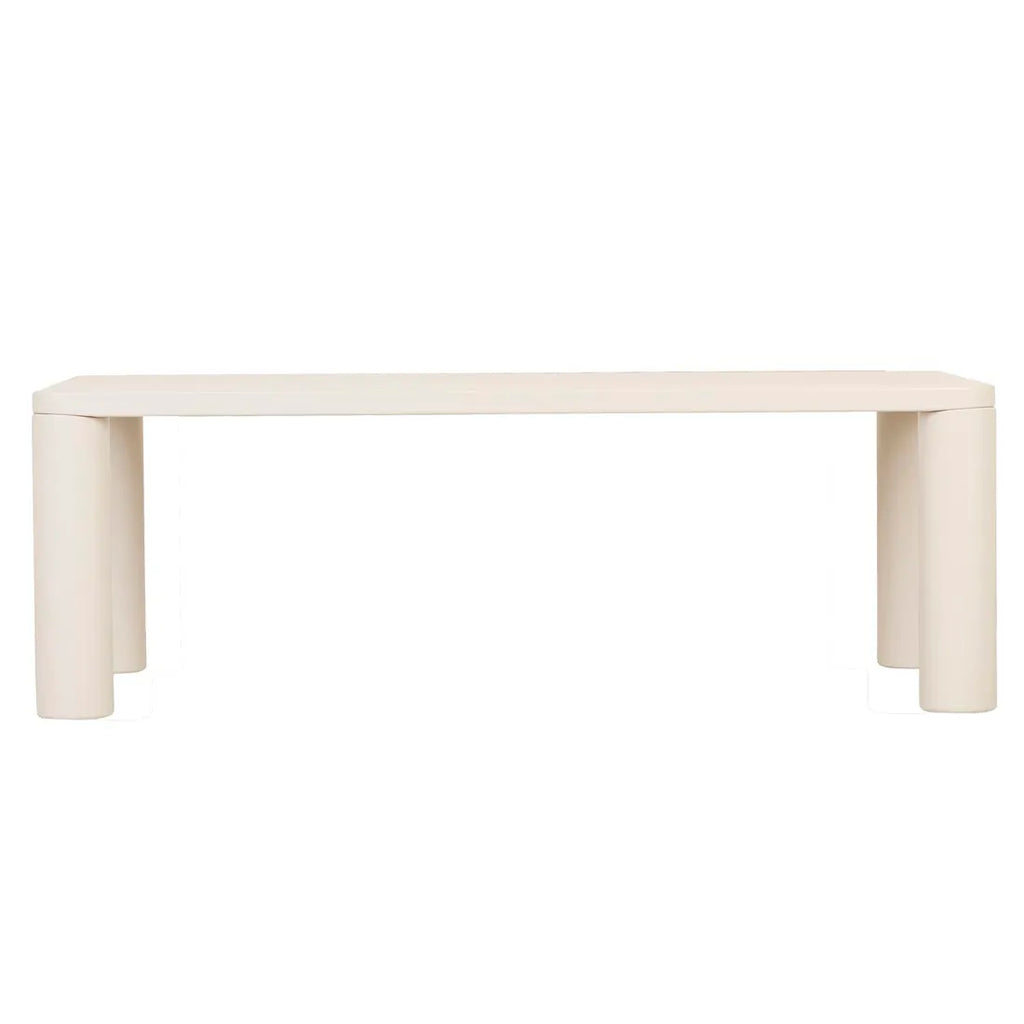 Frankie Dining Table 2400mm Gloss Fossil