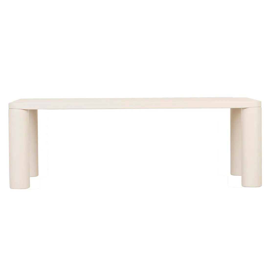 Frankie Dining Table 2400mm Gloss Fossil