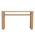 Classique Oval Shelf Console  Large Natural