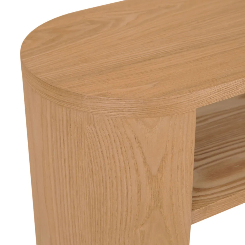 Classique Oval Shelf Console  Large Natural