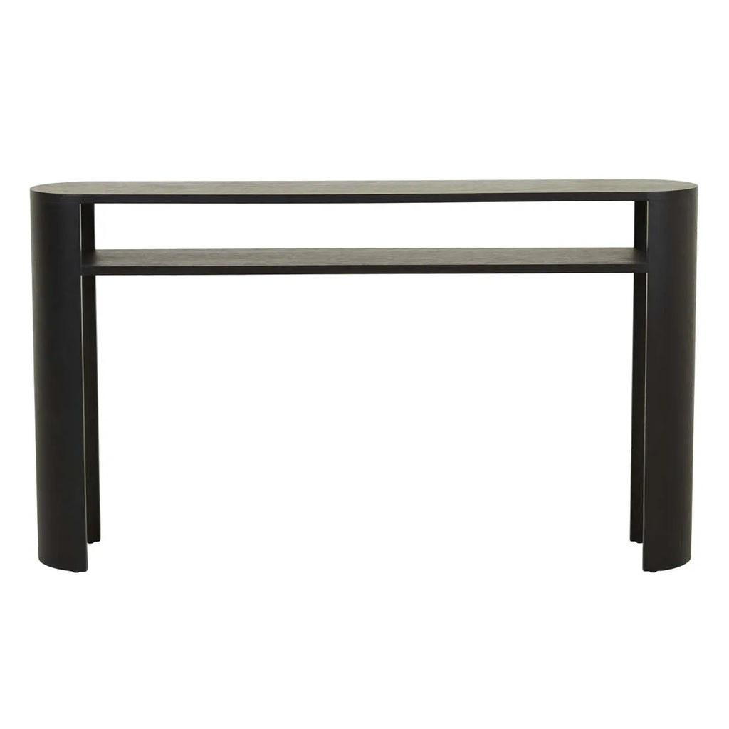 Classique Oval Shelf Console Large Matt Dark