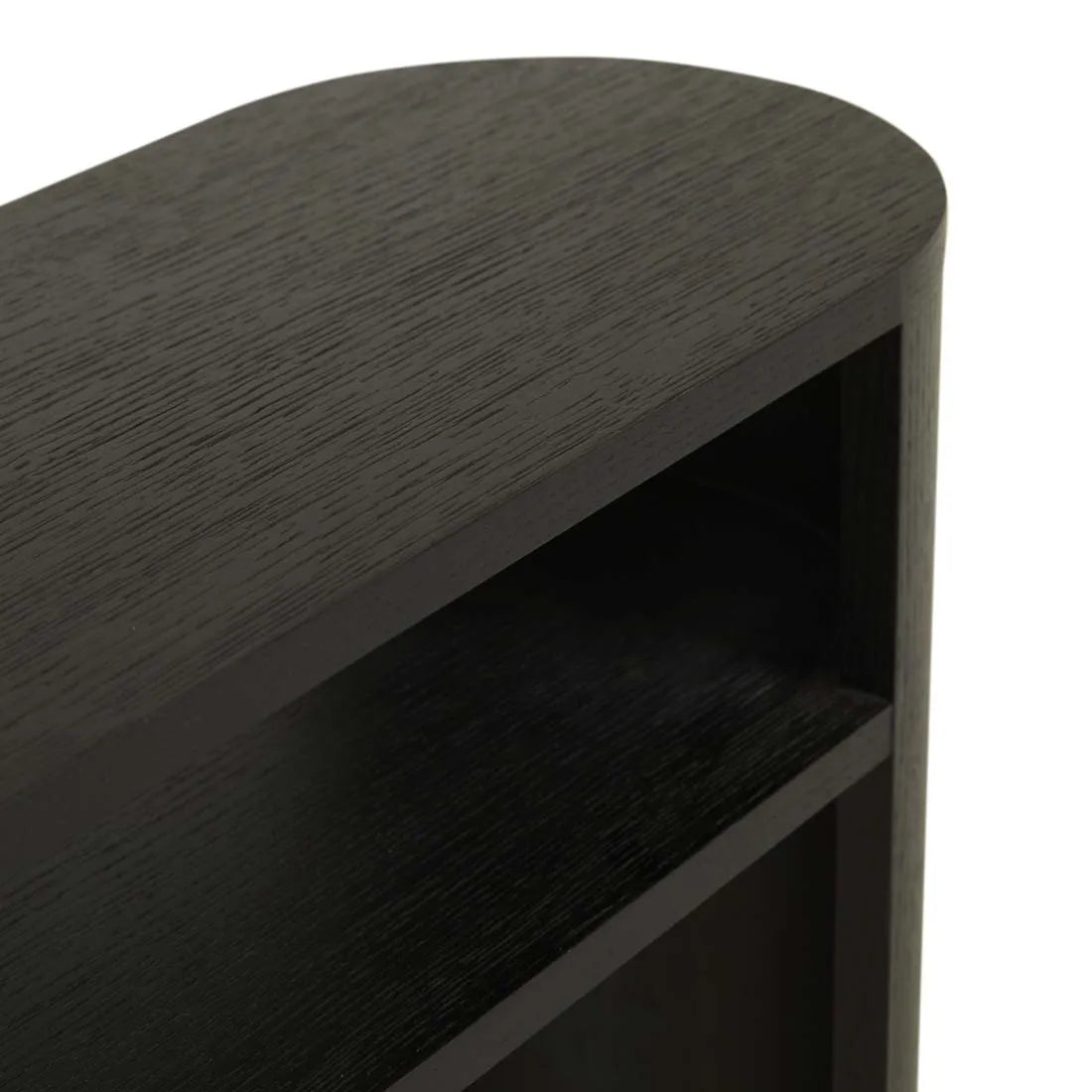 Classique Oval Shelf Console Large Matt Dark