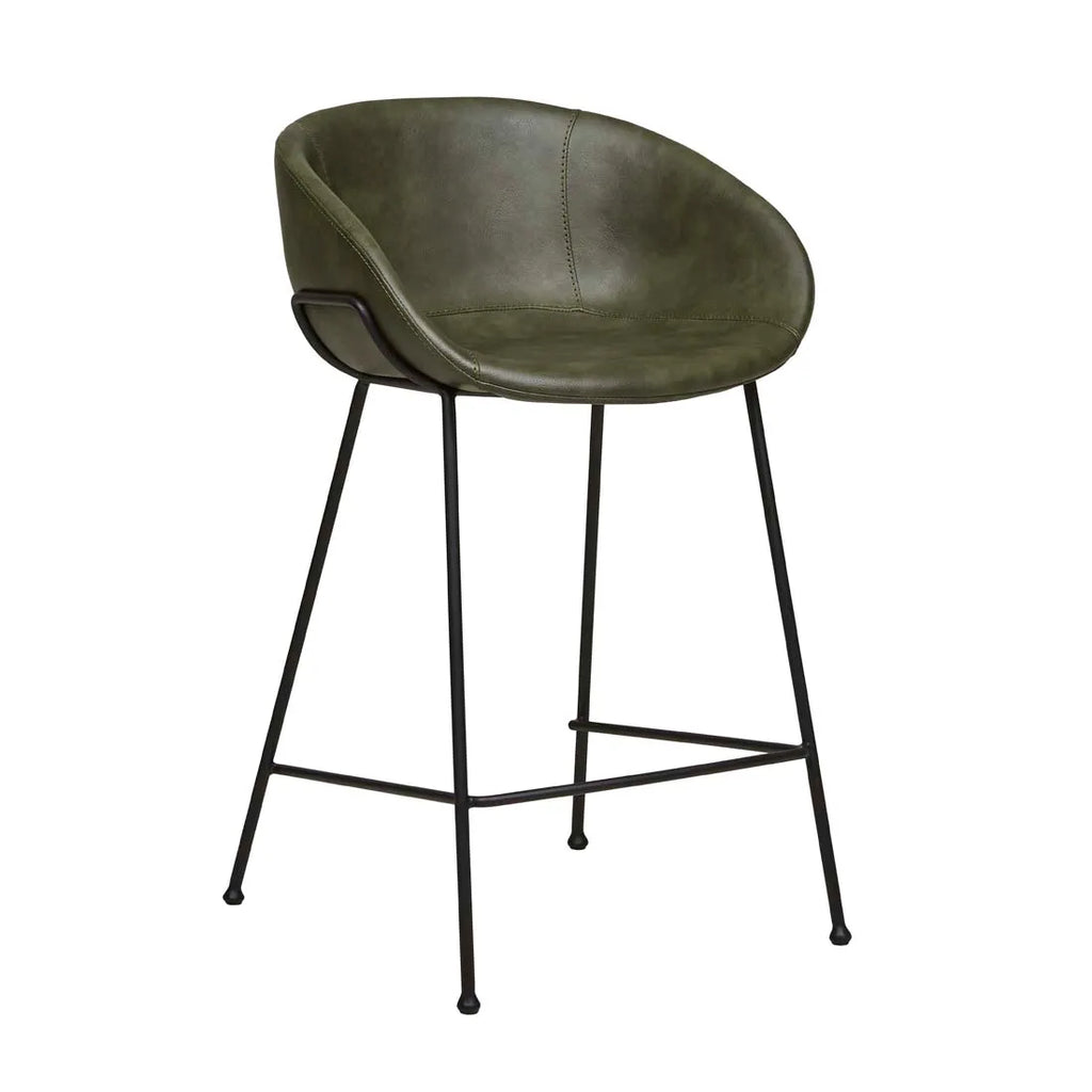 Duke Barstool Vintage Green
