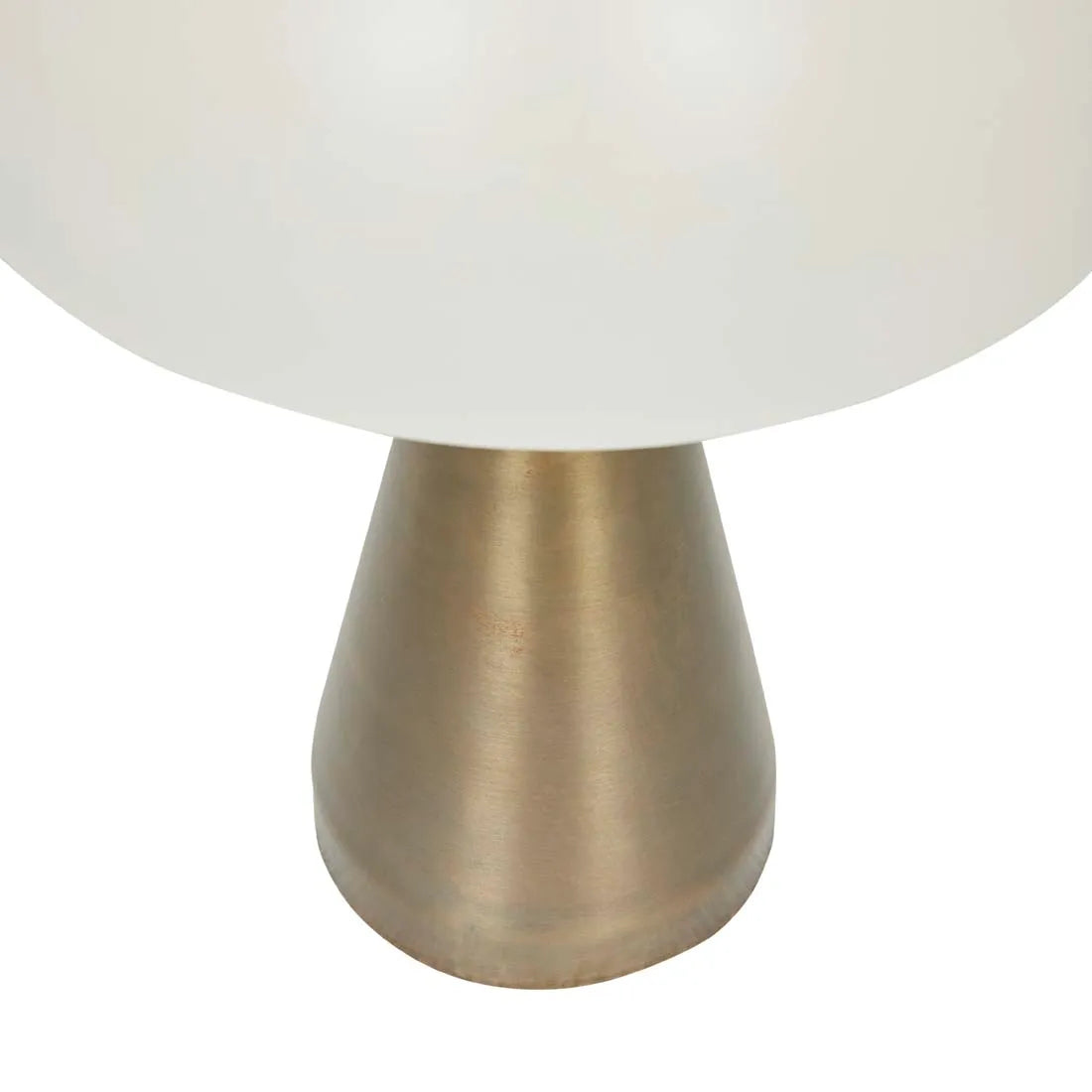 Easton Dome Table Lamp Ivory/Brass