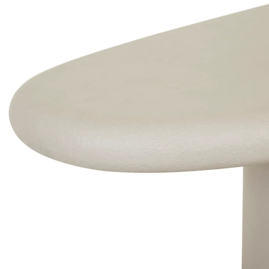 Elba Pedestal Coffee Table Driftwood