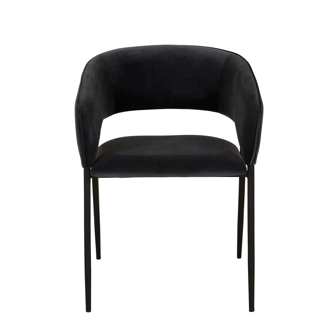 Eliza Dining Chair Onyx Velvet