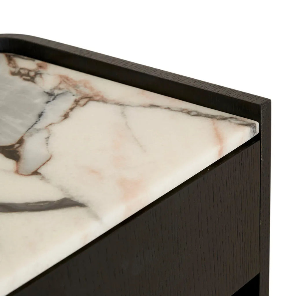 Elsie Narrow Bedside Ocean/Ebony
