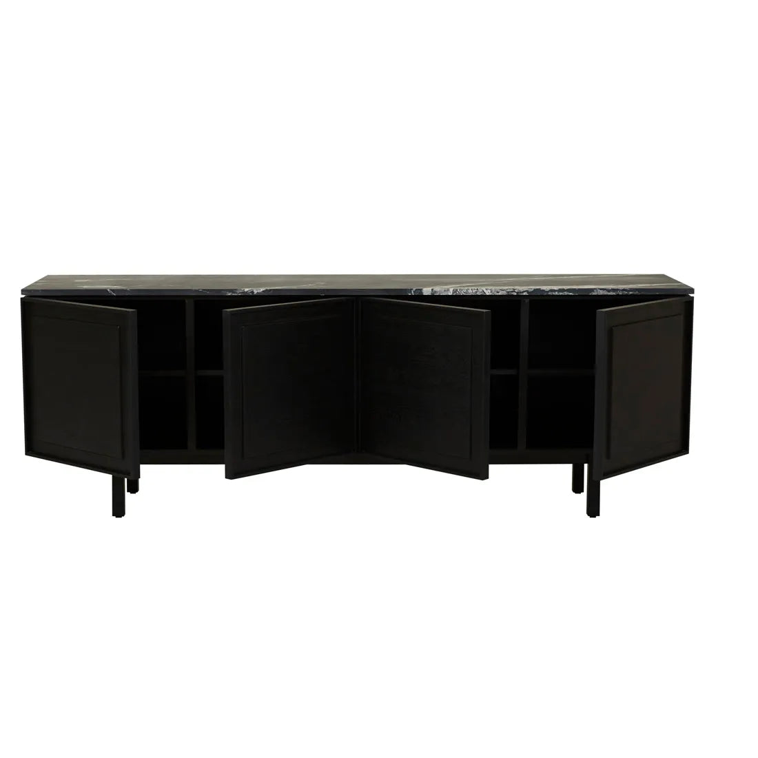 Yorke Marble Buffet Black Onyx