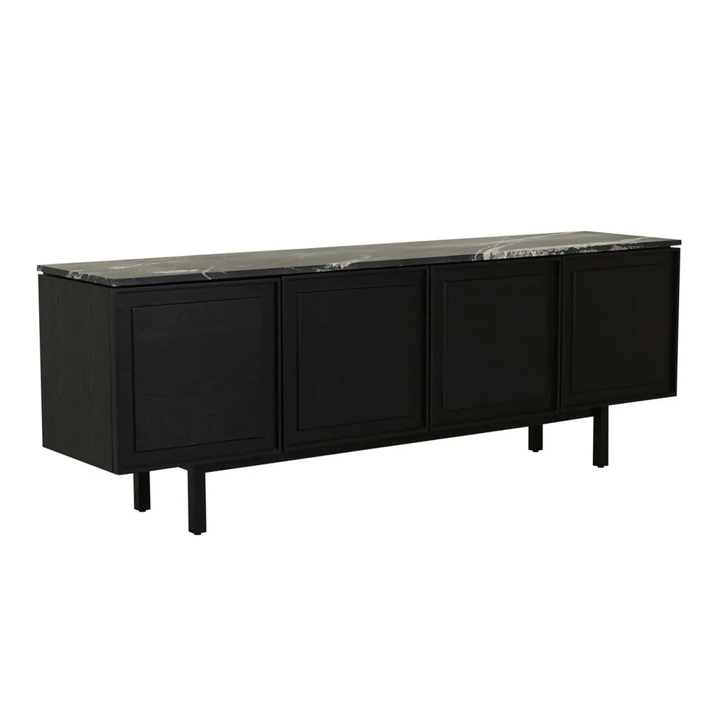 Yorke Marble Buffet Black Onyx