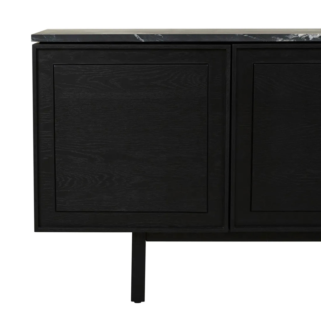 Yorke Marble Buffet Black Onyx