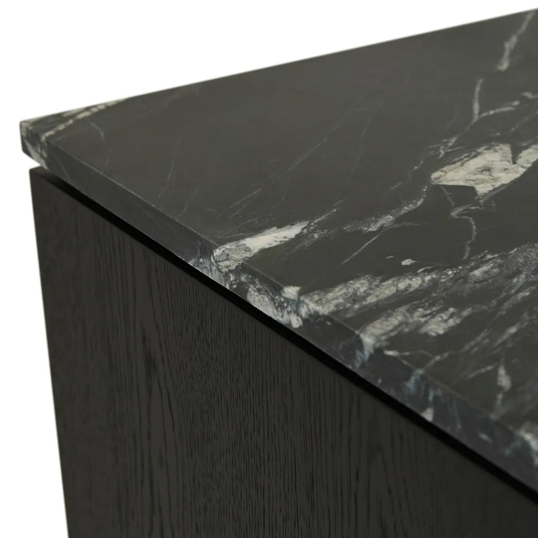 Yorke Marble Buffet Black Onyx