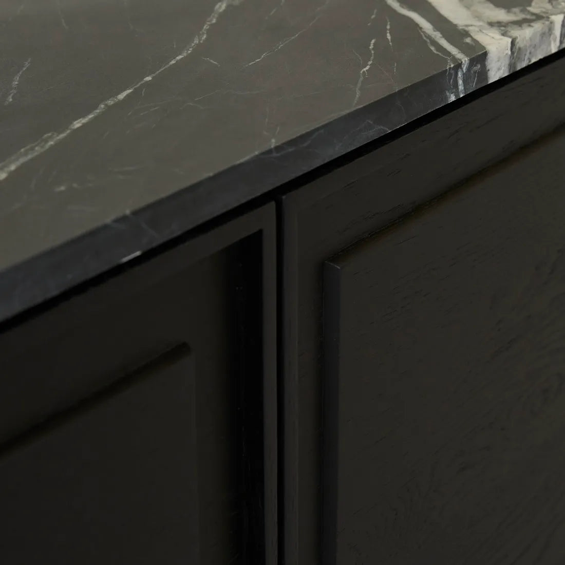Yorke Marble Buffet Black Onyx
