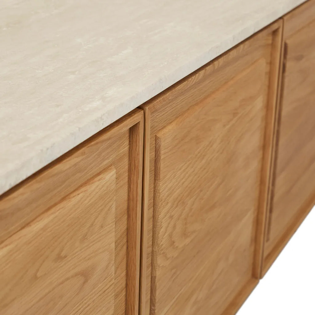Yorke Marble Buffet Natural