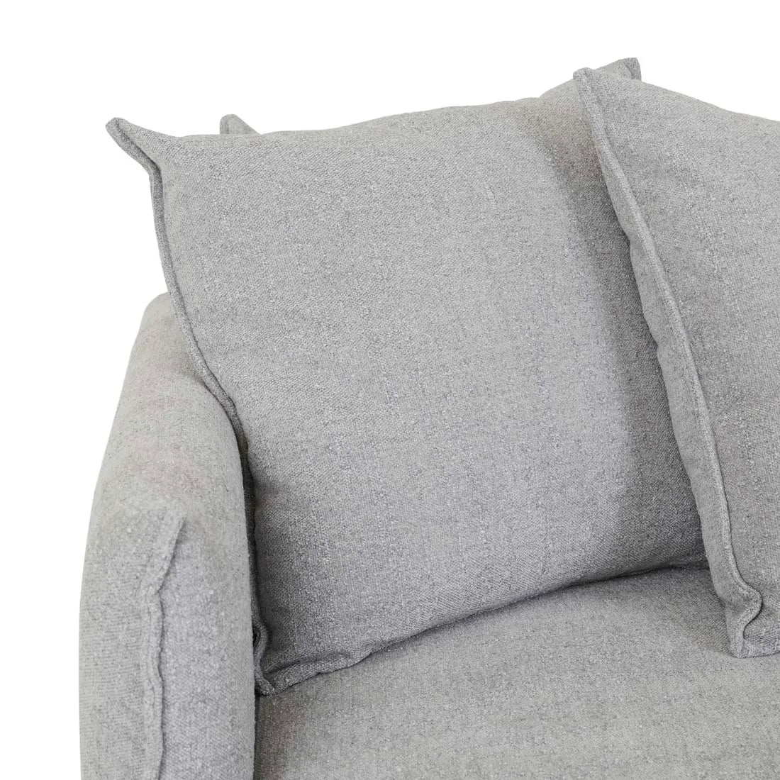Vittoria Ingrid Three Seater Sofa Harbour Grey