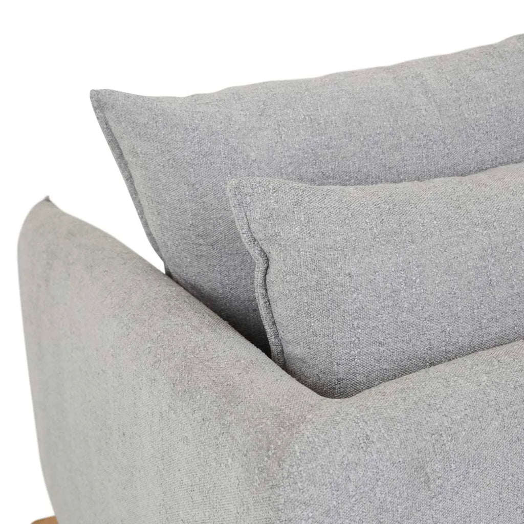 Vittoria Ingrid Three Seater Sofa Harbour Grey