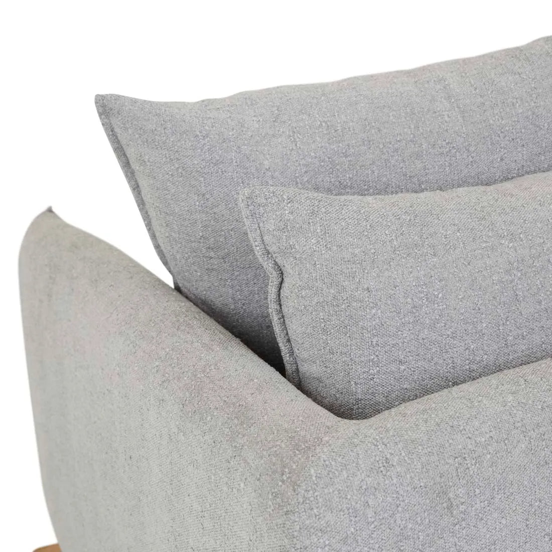 Vittoria Ingrid Three Seater Sofa Harbour Grey