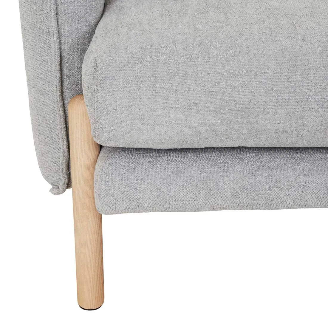 Vittoria Ingrid Three Seater Sofa Harbour Grey