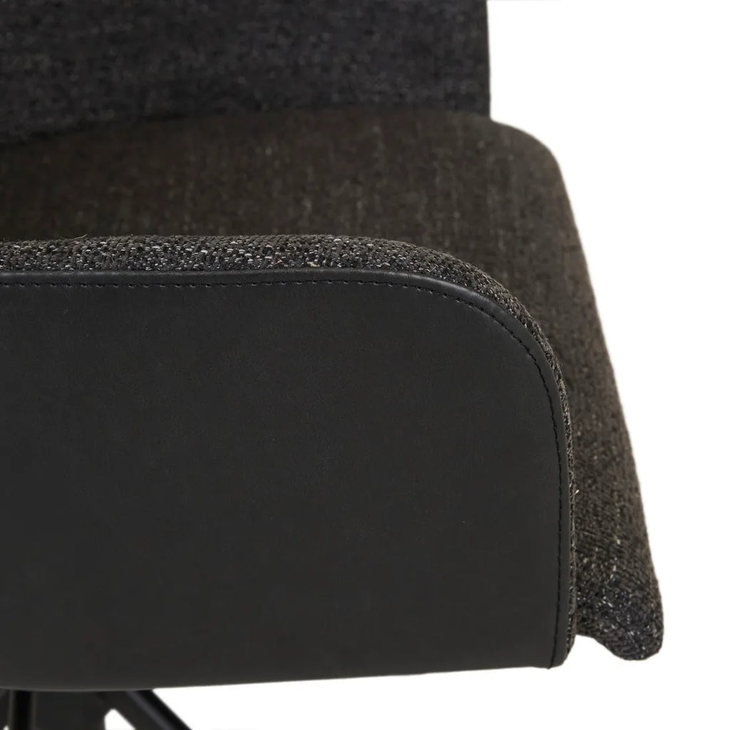 Riley Office Chair Lead Speckle
