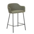 Riley Barstool Moss Tweed