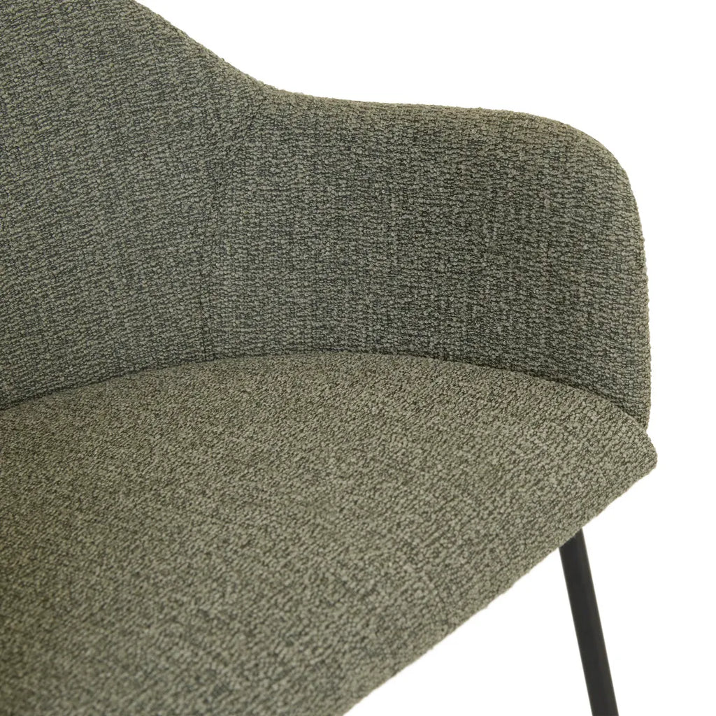 Riley Barstool Moss Tweed