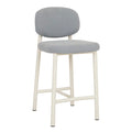 Lori Metal Metal Frame Barstool Powder Blue