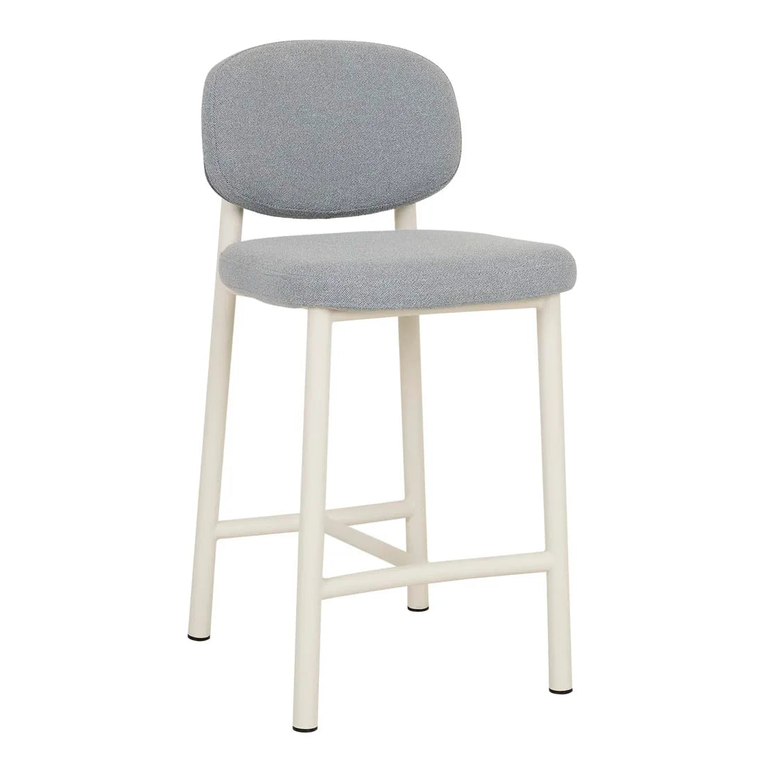 Lori Metal Metal Frame Barstool Powder Blue
