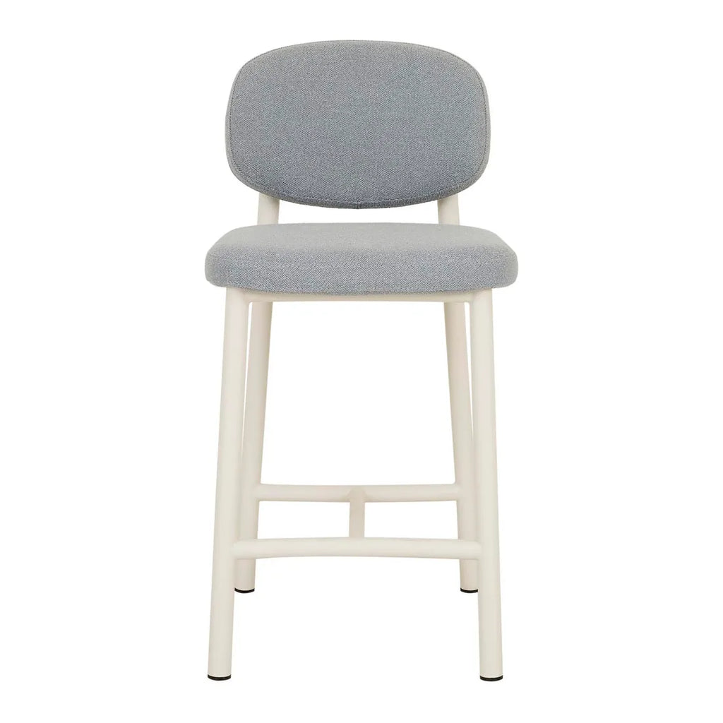Lori Metal Metal Frame Barstool Powder Blue