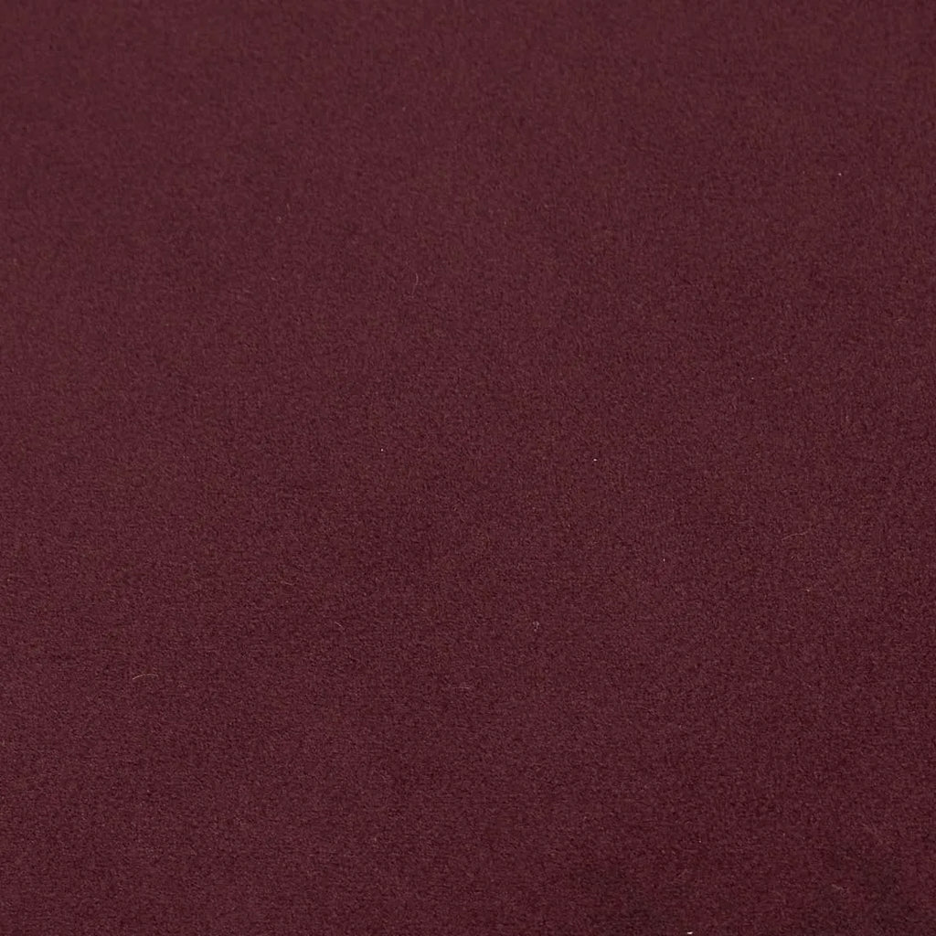 Octavius Ottoman Plum Velvet