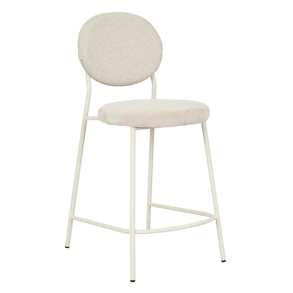 Laylah Loop Barstool Almond Milk