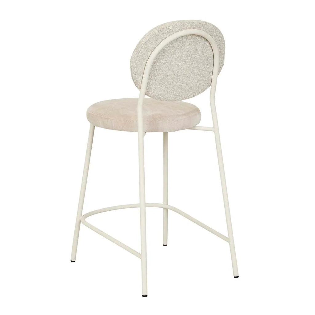 Laylah Loop Barstool Almond Milk