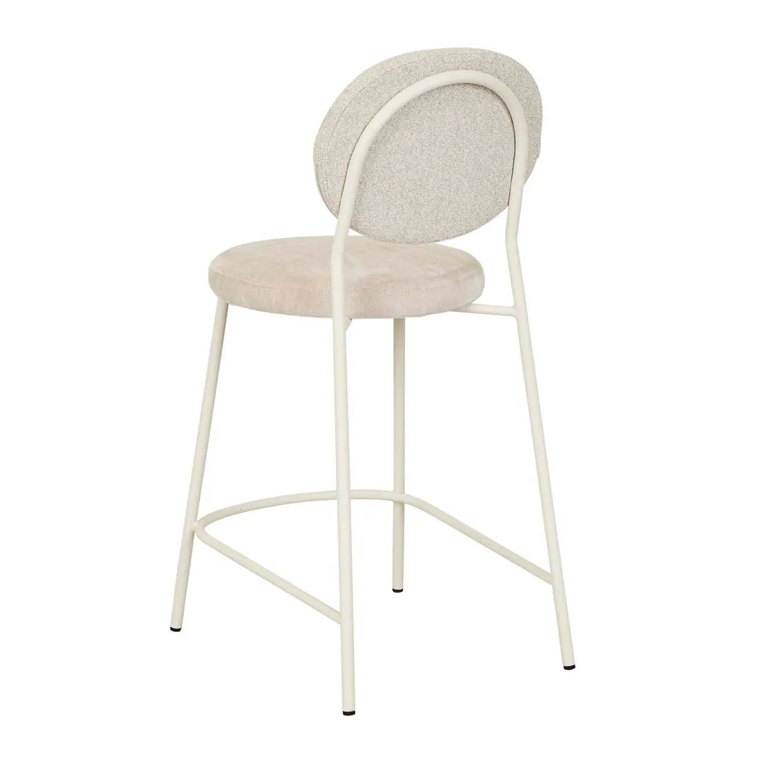 Laylah Loop Barstool Almond Milk