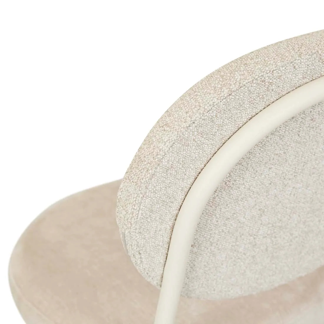 Laylah Loop Dining Chair Almond Milk