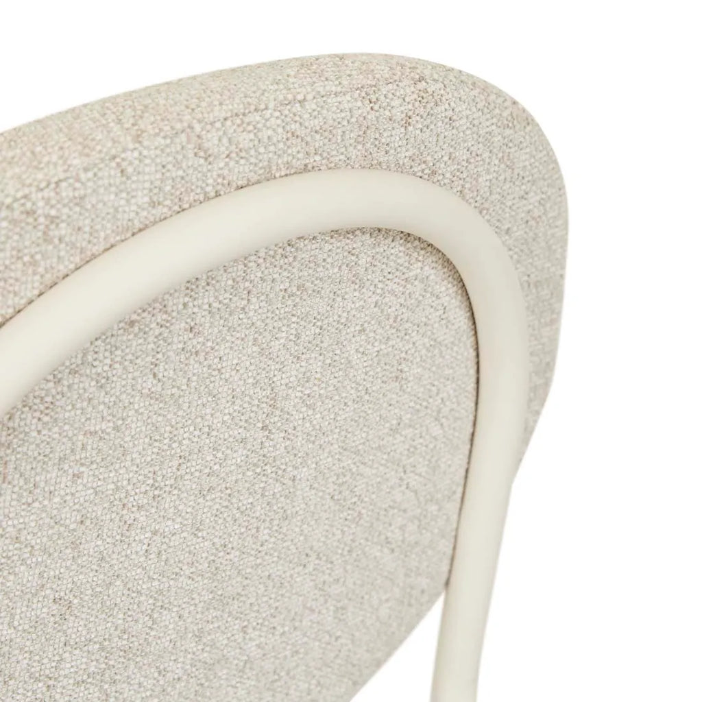 Laylah Loop Barstool Almond Milk