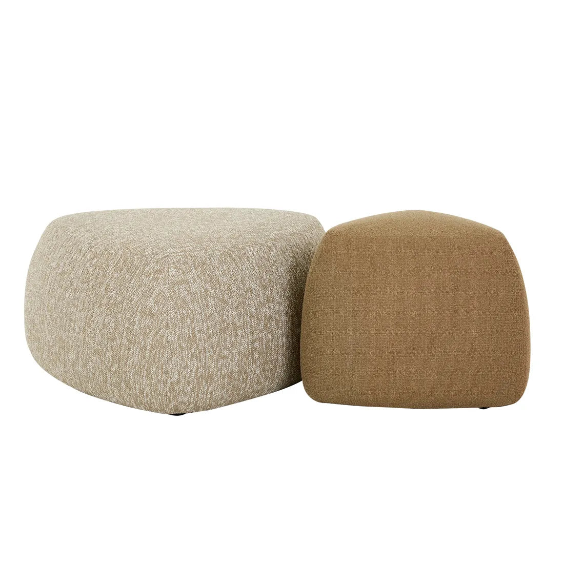Pebble Large Ottoman Syrup Velvet