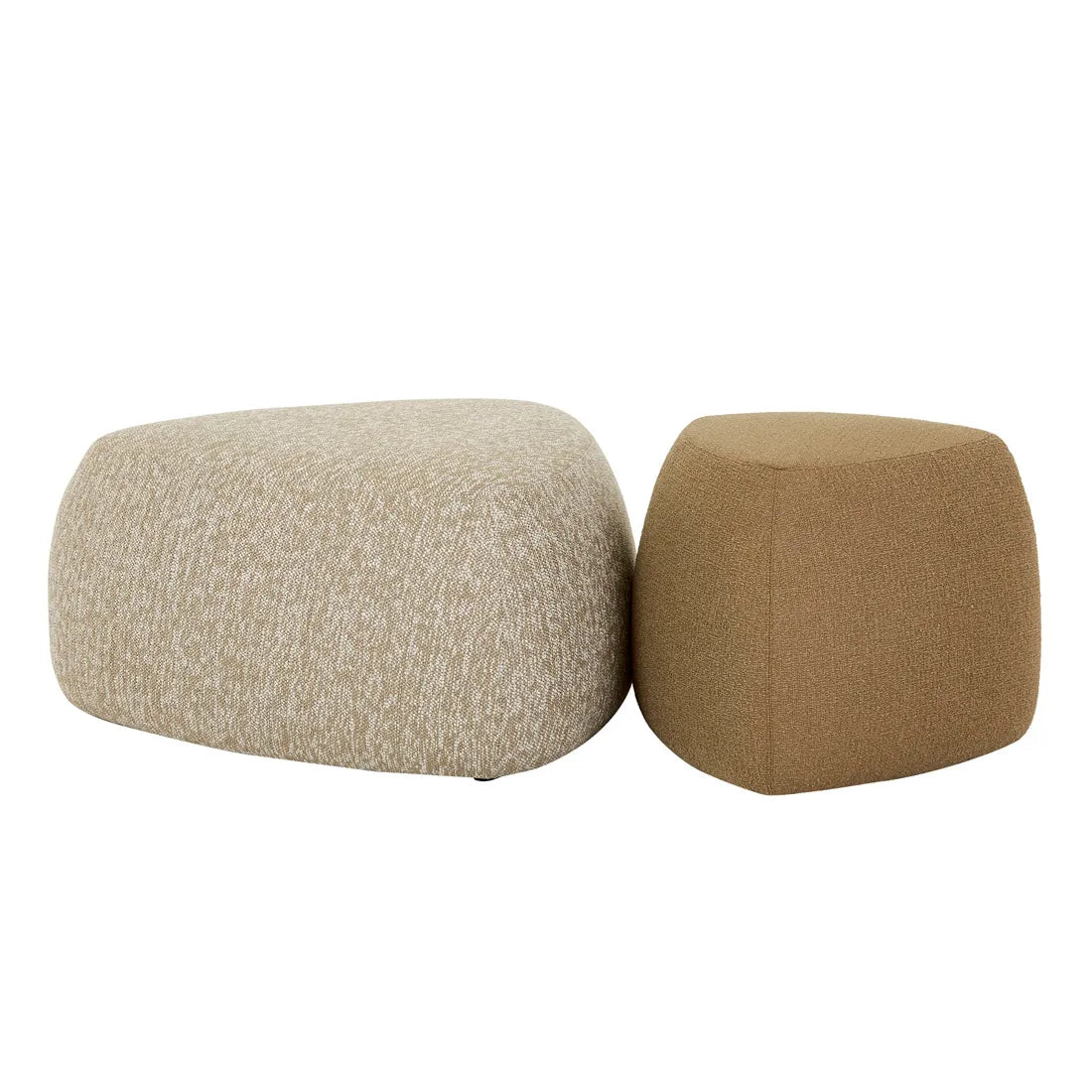 Pebble Large Ottoman Syrup Velvet