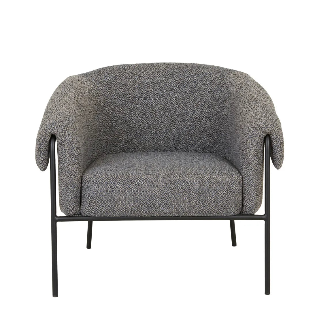 Sid Armchair Midnight Tweed