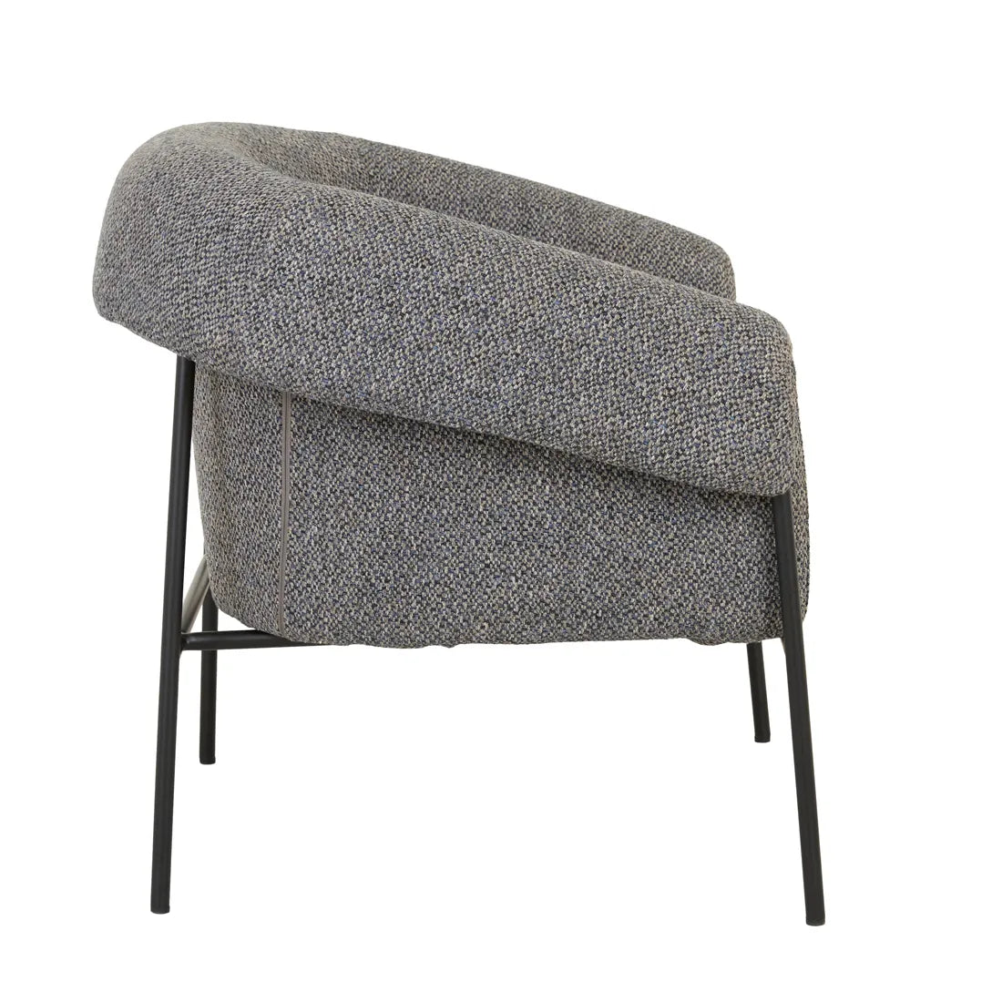 Sid Armchair Midnight Tweed