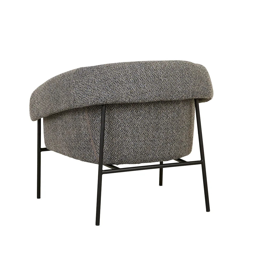 Sid Armchair Midnight Tweed