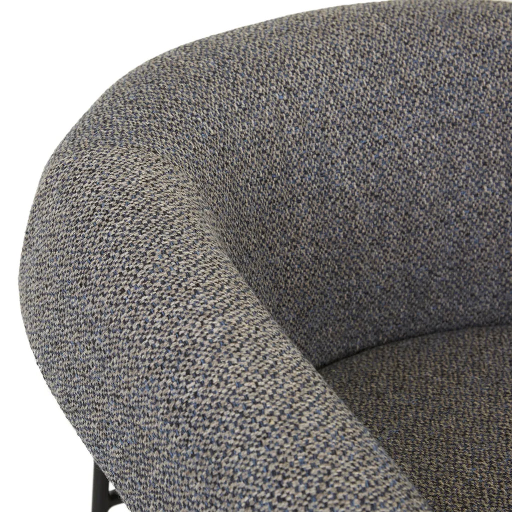 Sid Armchair Midnight Tweed