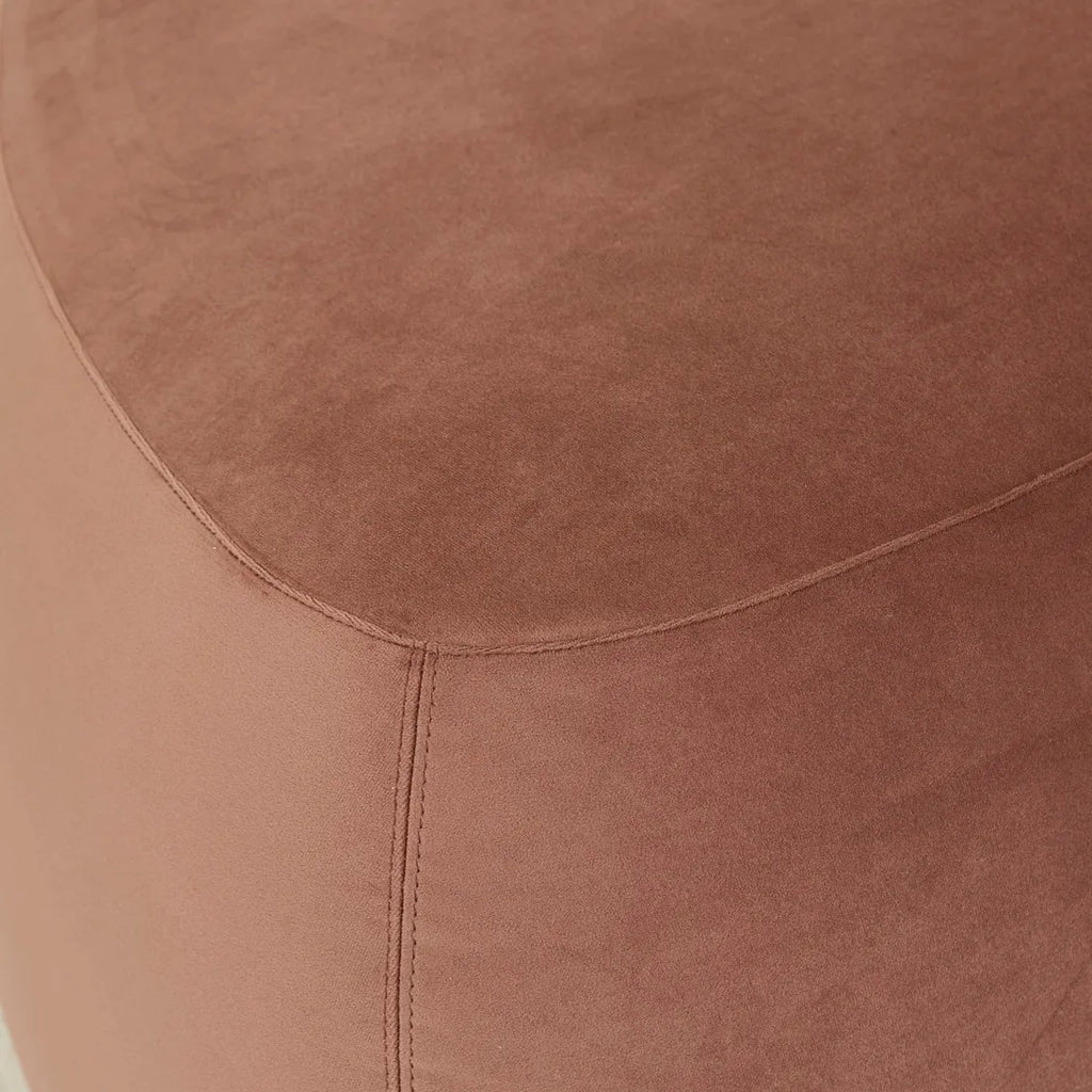 Pebble Large Ottoman Syrup Velvet