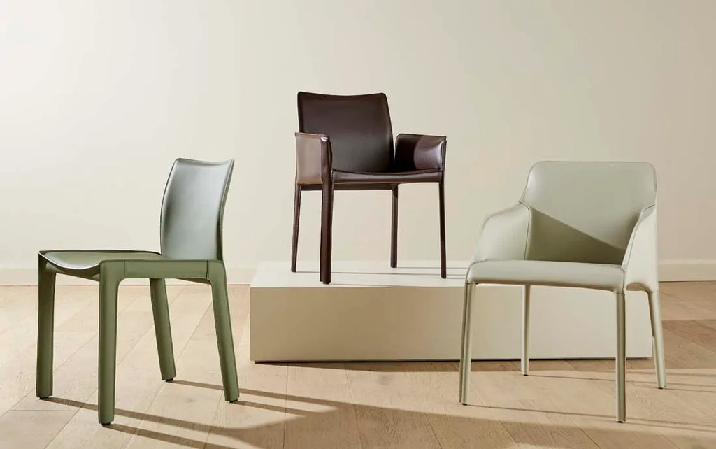 Carlo Dining Chair Linen Grey