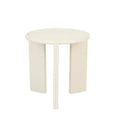 Ray Marble Side Table Travertine