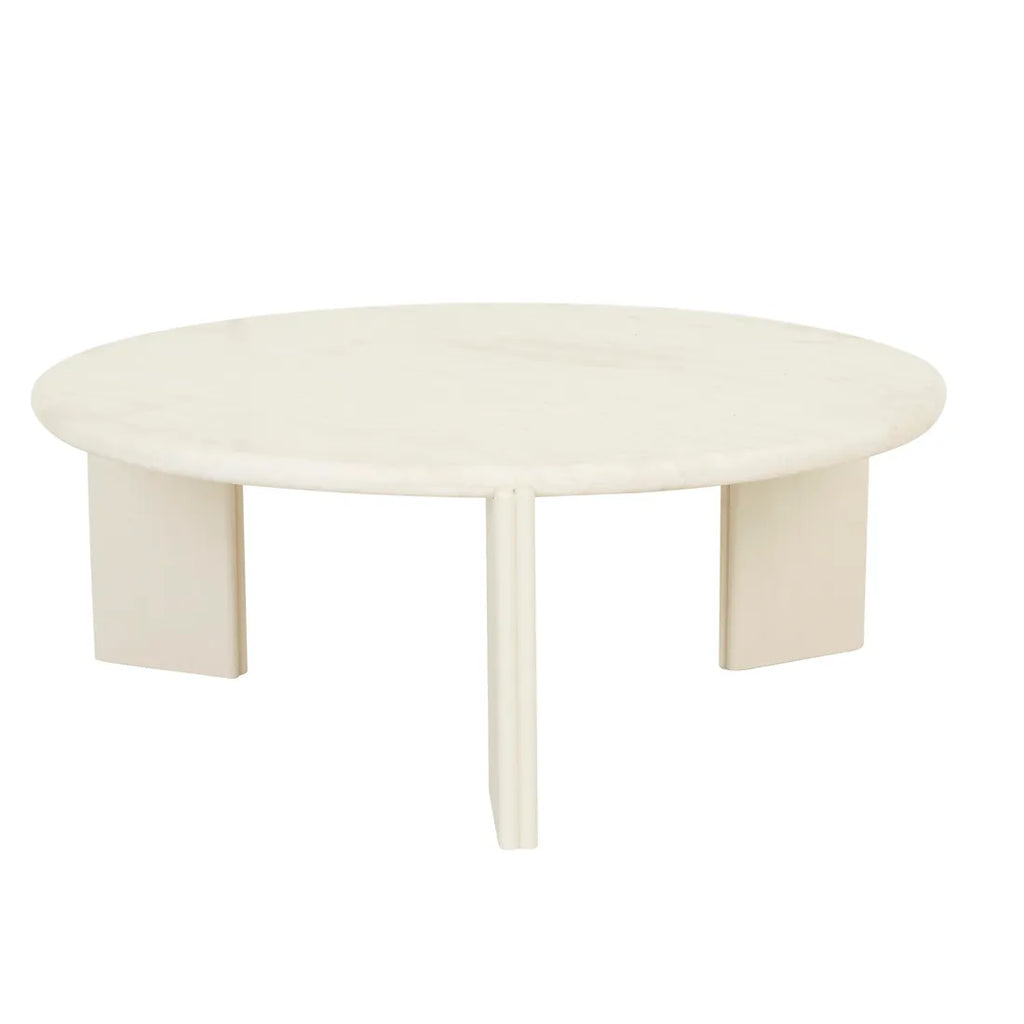 Ray Marble Coffee Table Travertine