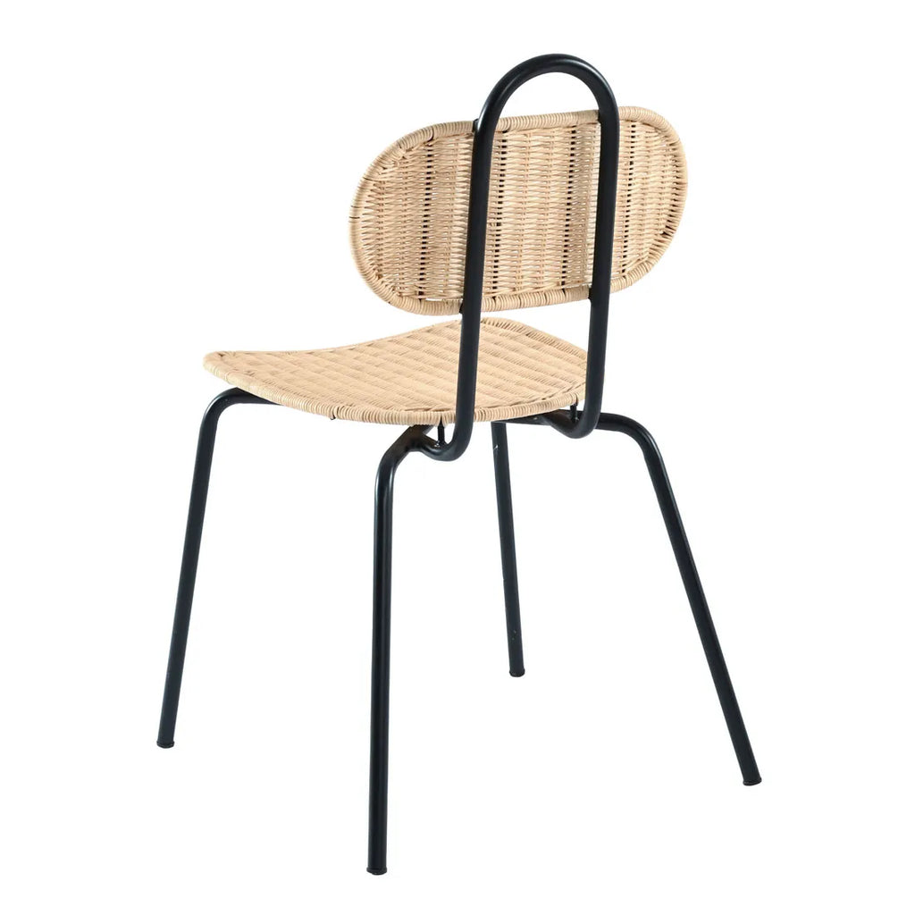 Nami Dining Chair Natural/Black